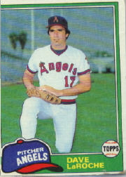 1981 Topps Baseball Cards      529     Dave LaRoche